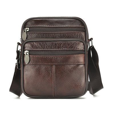Bolso de Cuero Genuino para Negocios y Aventura al Aire Libre - Image 13