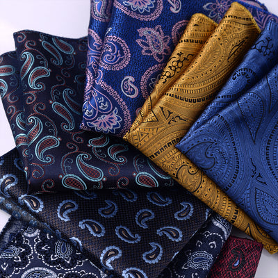 Pañuelo de Bolsillo Estampado para Hombre - Accesorios Formales y Casual Business - Image 2