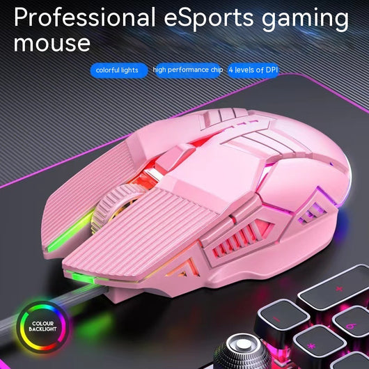 Ratón Gaming 6D con Iluminación RGB - Silencioso para Oficina y E-sports - Image 3