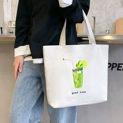 Bolsa de Lona para Mujer - Bolso Tote Escolar Versátil - Image 21