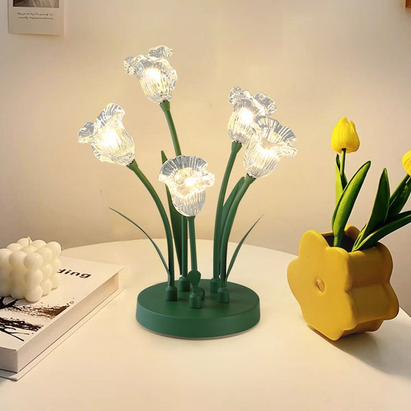 Lámpara de Noche Pastoral - Luz Cálida para Dormitorio