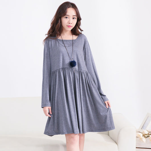 Vestido de Maternidad y Lactancia - Estilo Elegante para Mamá e Hijo - Image 6