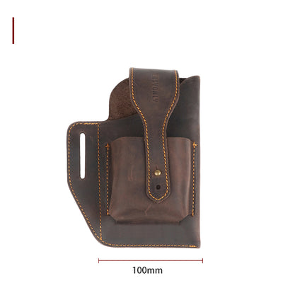 Bolsa Dual para Celular con Cinturón de Cuero - Porta Móvil de Trabajo - Image 11