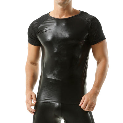 Playera Bronceada de Manga Corta para Hombre - Image 6