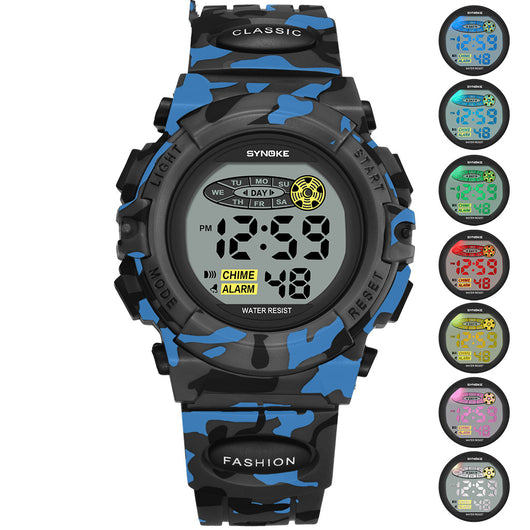 Reloj Electrónico Infantil con Luz LED Multicolor - Image 8
