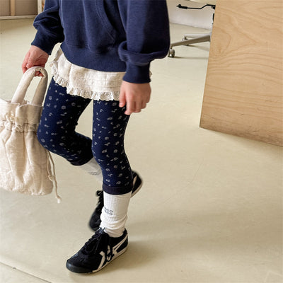 Pantalones Elásticos Afelpados para Bebé con Tobillo Ajustado - Image 11