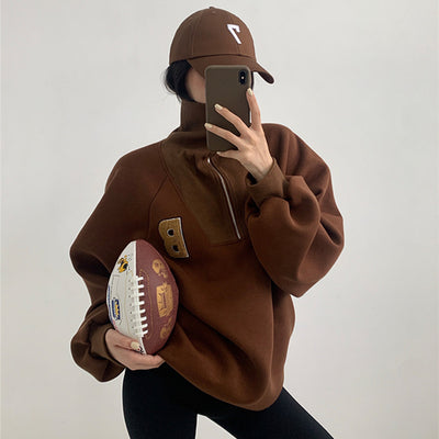 Polo Retro Clásico con Estilo Americano