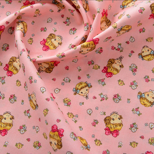Tela de Algodón Estampada con Diseños Florales y Caricaturas - Image 13