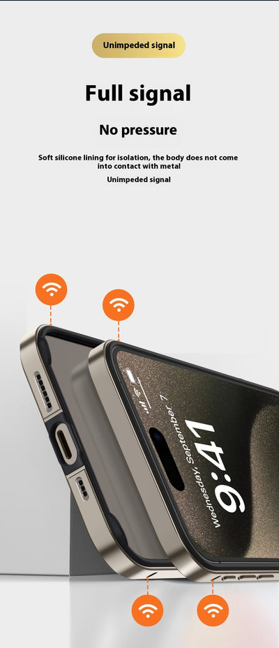Funda Protectora de Titanio y Aluminio con Bordes Reforzados a Prueba de Caídas - Image 13