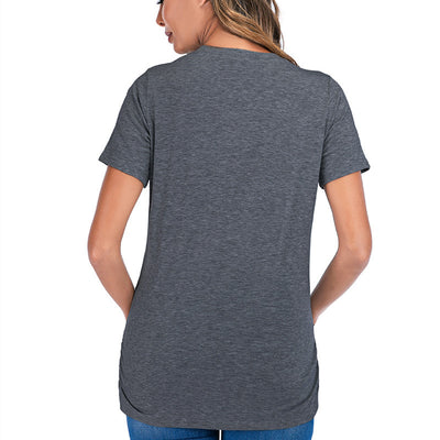 Blusa Premamá Cuello Redondo Largo con Estampado de Tobillos - Image 17