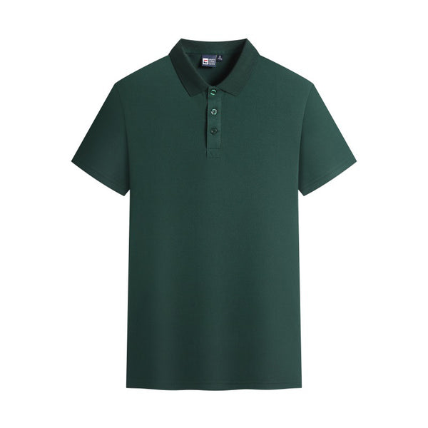Camiseta de Algodón Peinado Siluo de Manga Corta