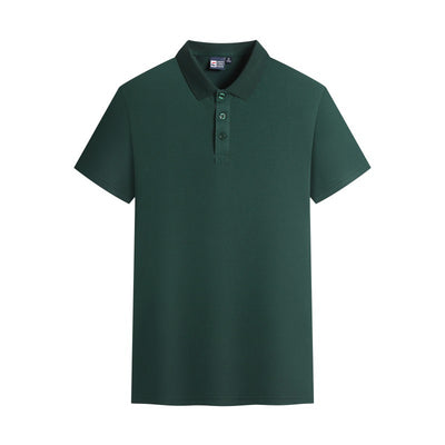 Camiseta de Algodón Peinado Siluo de Manga Corta