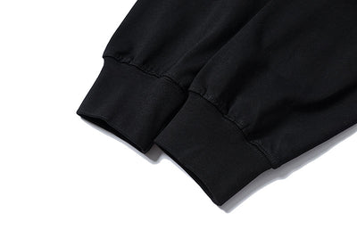 Sudadera Oversized con Mangas Murciélago y Parches de Diseño - Image 9
