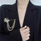 Broche Cadena Mariposa Retro Coreano - Accesorio Metal Tendencia Street Fashion