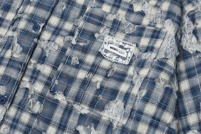 Camisa de Cuadros Manga Larga para Hombre - Estilo Versátil - Image 14