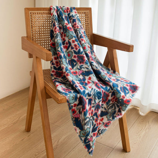 Bufanda Chal Cachemir Estampada Premium - Abrigo Versátil para Viajeros - Image 9