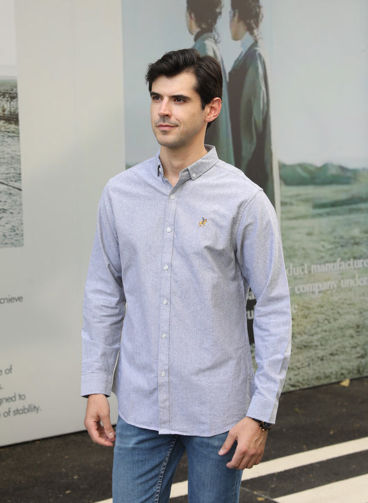 Camisa Casual de Manga Larga Talla Grande para Hombre - Image 18