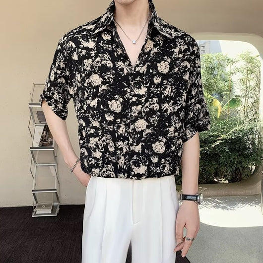 Playera Suelta Oversize de Manga Corta para Hombre - Estilo Casual Versátil - Image 2