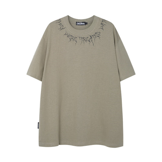 Camiseta Estampada de Manga Corta para Hombre