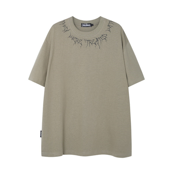 Camiseta Estampada de Manga Corta para Hombre