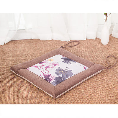 Silla de Comedor Four Seasons con Cojín Antideslizante y Correas de Lino - Image 28