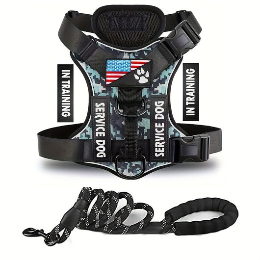 Arnés Pectoral para Perro con Correa de Control - Image 9