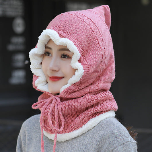 Gorro y Bufanda Térmica de Lana para Ciclismo - Protección Contra el Viento - Image 33