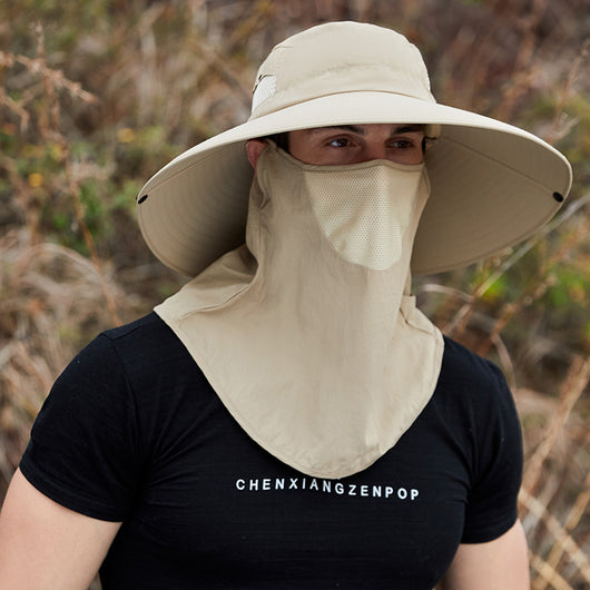 Sombrero Bucket de Ala Ancha para Hombre - Protección Solar Verano - Image 12