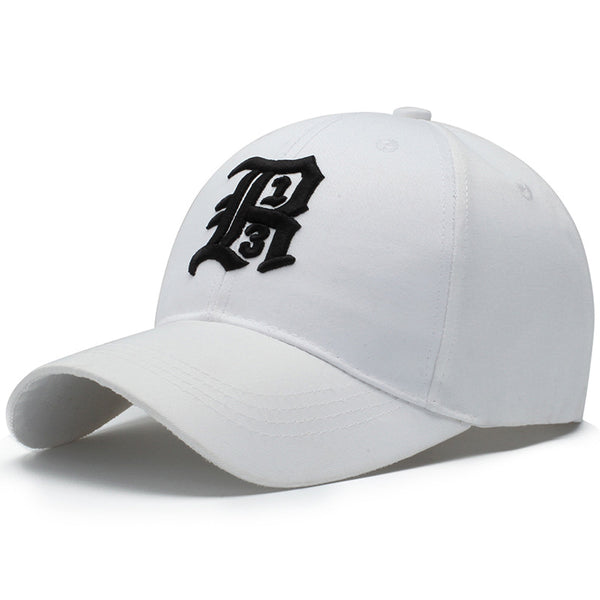 Gorra de Béisbol Coreana con Bordado de Letras