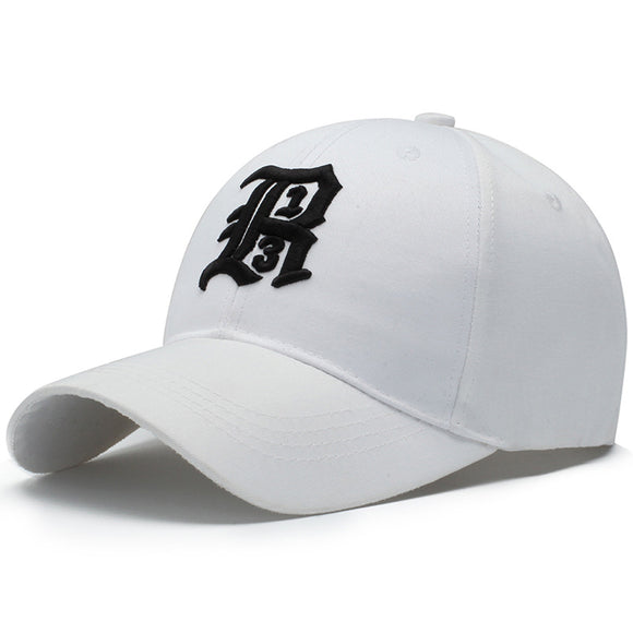 Gorra de Béisbol Coreana con Bordado de Letras