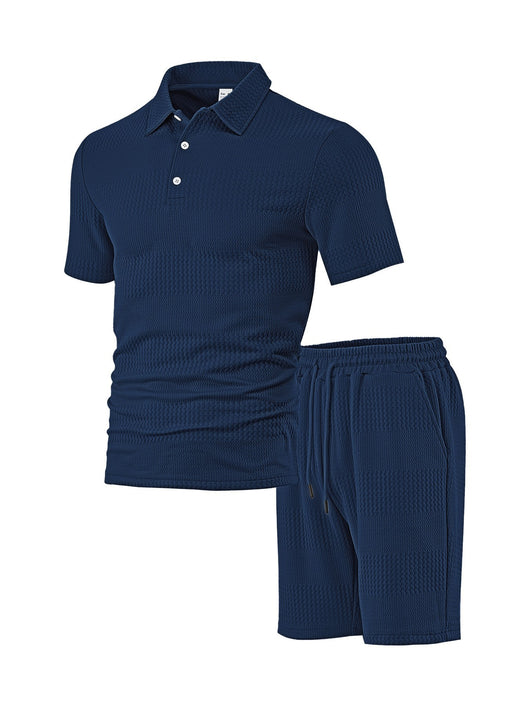 Conjunto Deportivo Hombre Jacquard Suelta Comodidad Total - Image 27