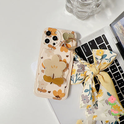 Funda para Celular Seda con Flores y Hojas Otoñales - Image 20
