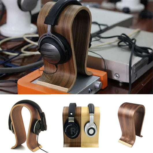 Soporte para Audífonos en Madera Maciza de Diseño Moderno - Image 14