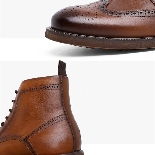 Botas de Cuero Estilo Ejecutivo para Hombre - Image 11