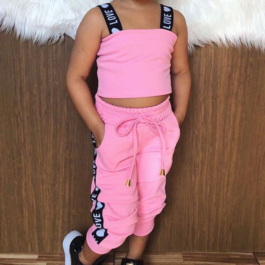 Conjunto Infantil de Dos Piezas con Pantalón de Cordón Ajustable - Image 12