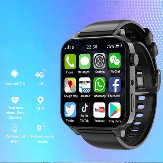 Smartwatch Android con Pantalla HD Grande para Juegos y Música