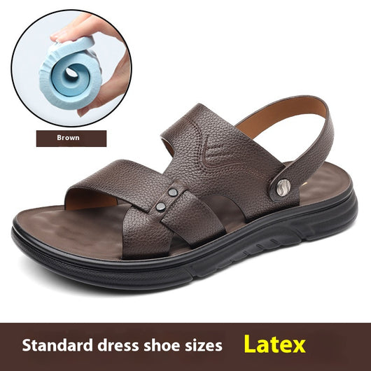Zapatos de Cuero Genuino Transpirables para Hombre - Comodidad Casual para Todas las Edades - Image 7
