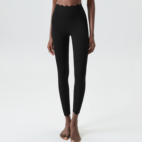 Pantalones de Yoga Talla Grande Lycra Cuero Lechoso - Ajuste Perfecto y Cómodo - Image 5