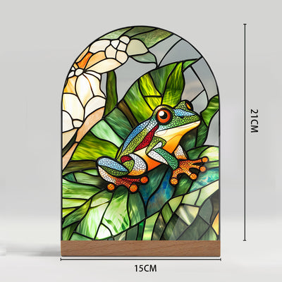 Adornos Decorativos Acrílicos con Efecto Cristal - Flores y Paisajes - Image 13