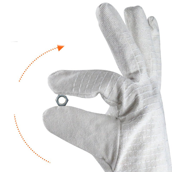 Guantes de Lona Reforzados con Protección Extendida