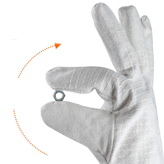 Guantes de Lona Reforzados con Protección Extendida - Image 2