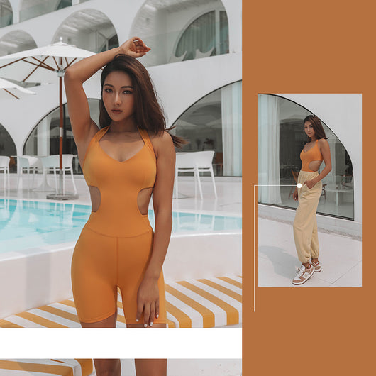 Traje Deportivo Mujer Espalda Descubierta - Diseño Sexy para Verano - Image 3