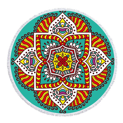 Toalla de Playa Absorbente con Diseño Estampado - Image 6
