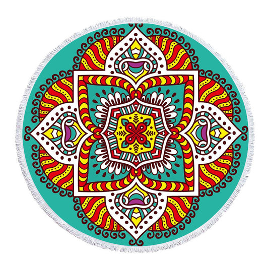 Toalla de Playa Absorbente con Diseño Estampado - Image 6