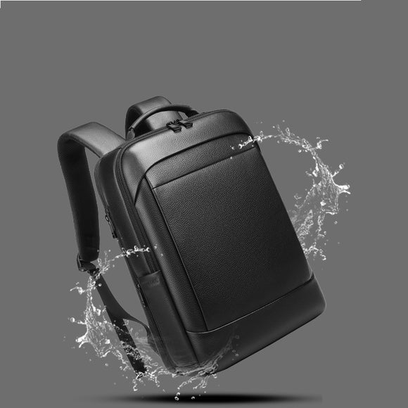 Mochila de Cuero para Negocios - Backpack Ejecutivo para Hombre