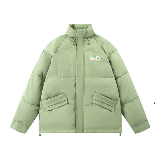 Chaqueta Retro de Algodón Holgada para Parejas - Image 4