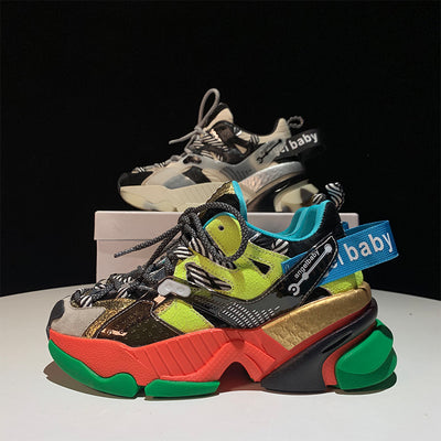 Tenis Plataforma con Bloques de Color - Image 11