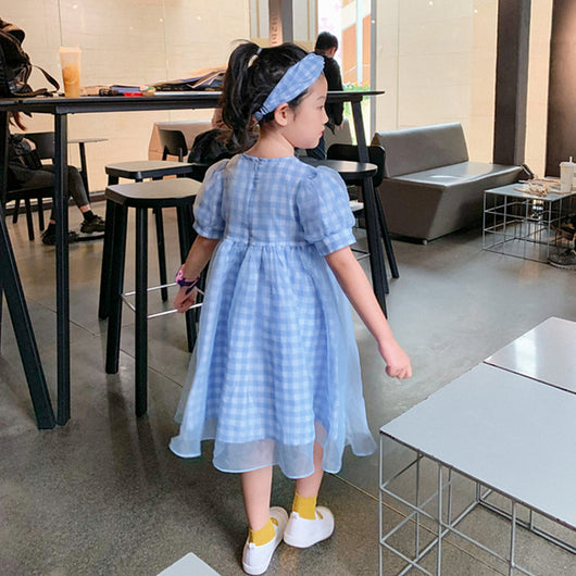 Vestido de Gasa para Niña - Falda Princesa Elegante - Image 6