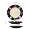 Azul Pavo Real 8 Pulgadas