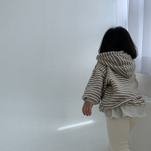 Sudadera Infantil a Rayas Suelta y Cómoda - Image 10